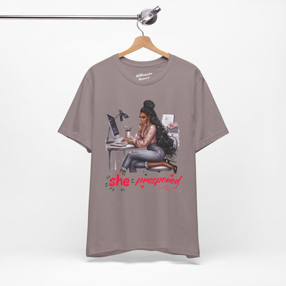 She Prospered Soft Cotton Tee