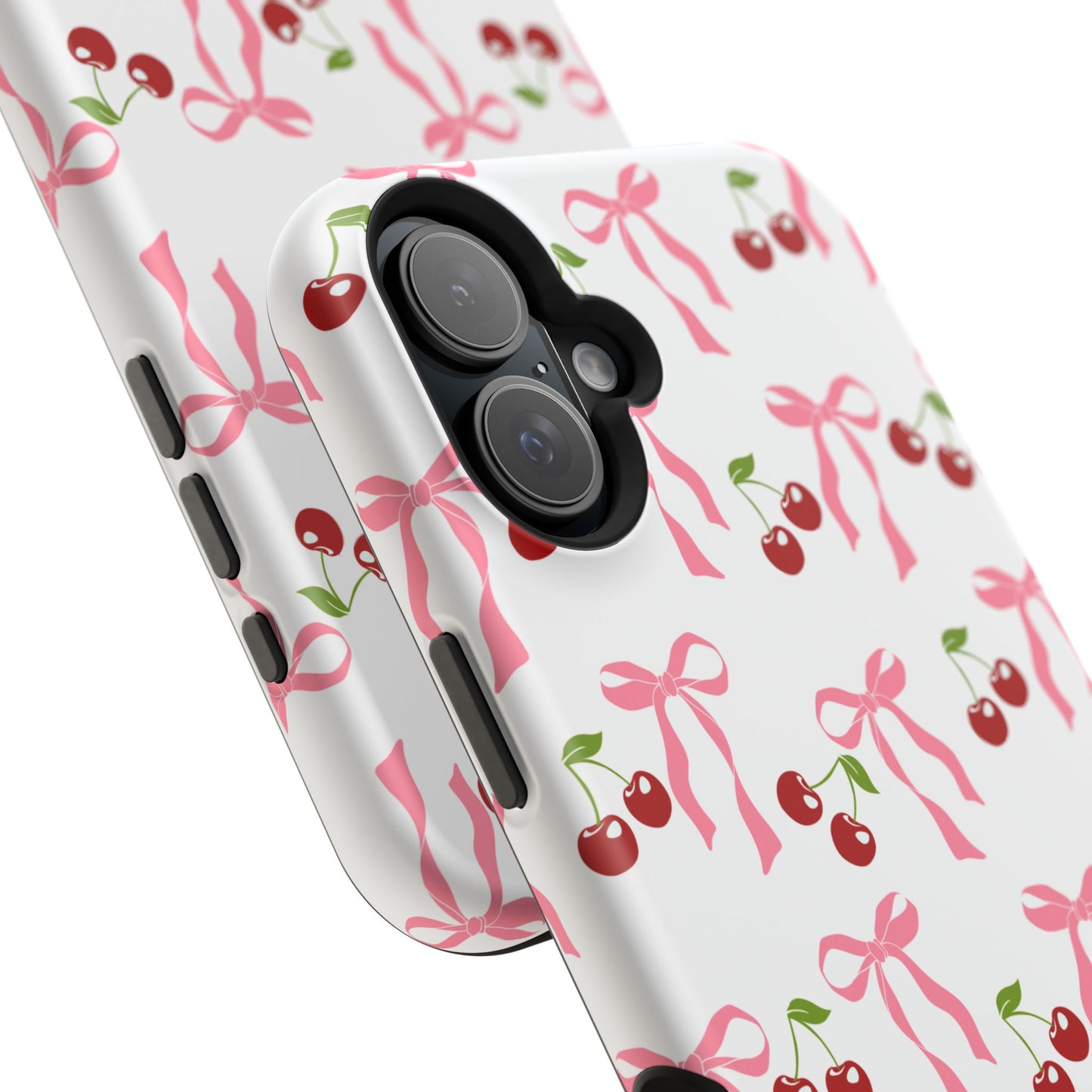 Pink Bows & Cherry MagSafe iPhone® Case