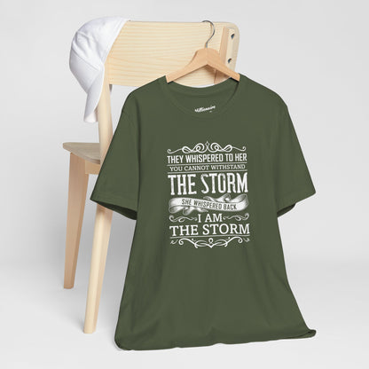 I am the Storm Soft Cotton Tee