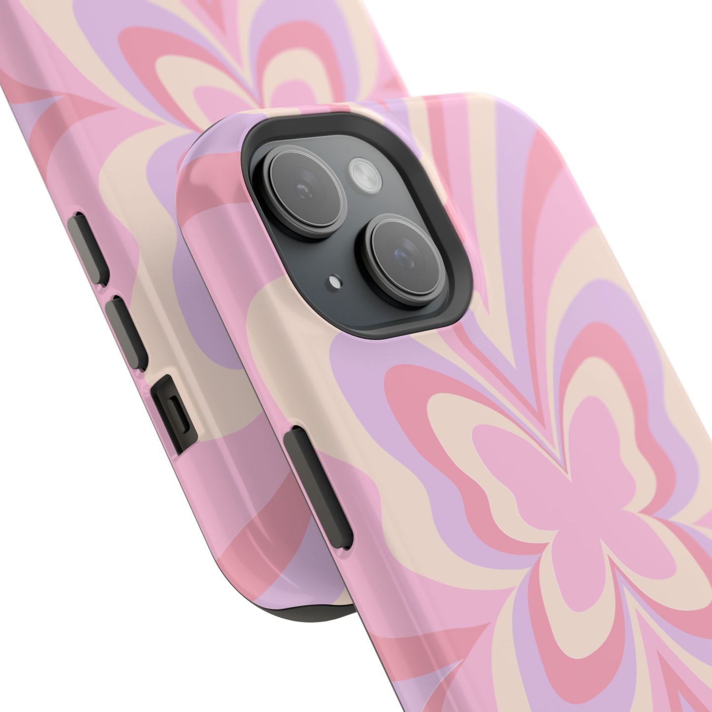 Pink Bow & Butterfly MagSafe iPhone® Case