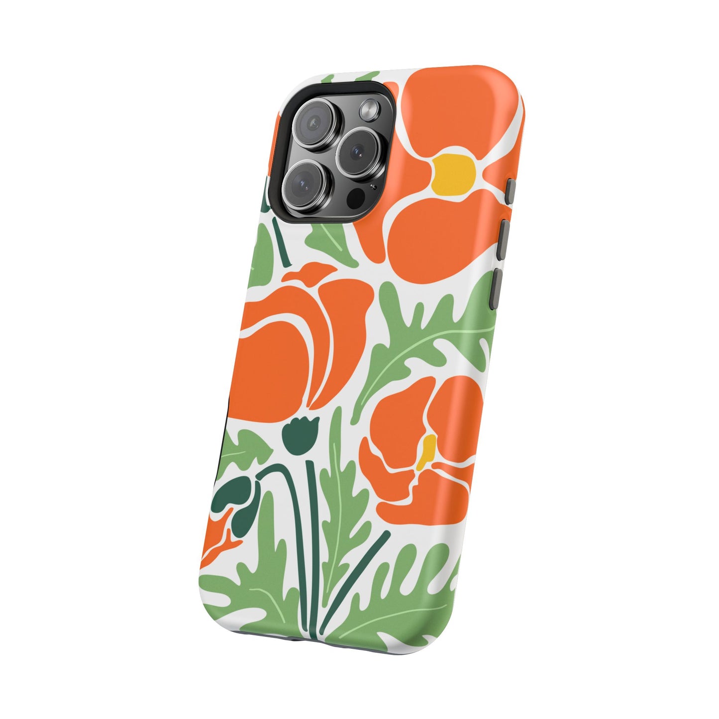 Orange Daisy MagSafe iPhone® Case