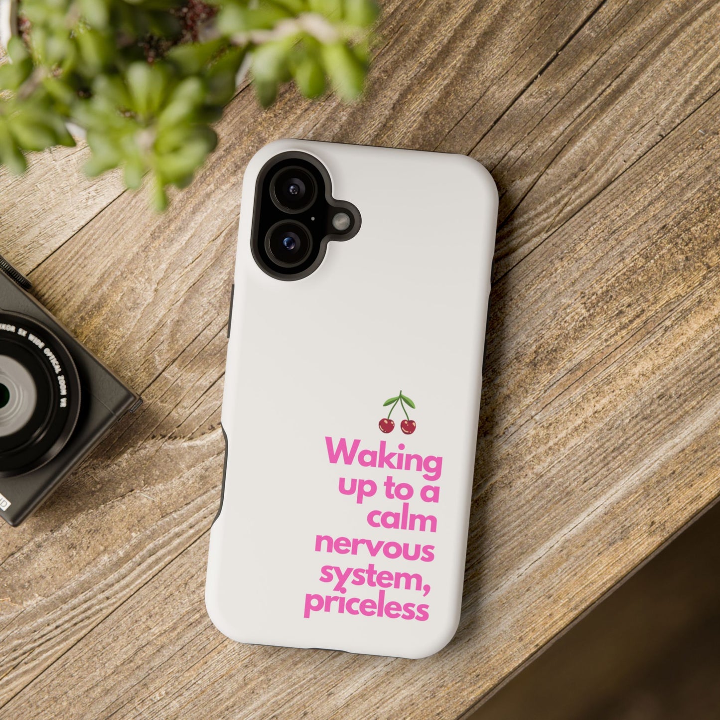 Stay Calm MagSafe iPhone® Case White