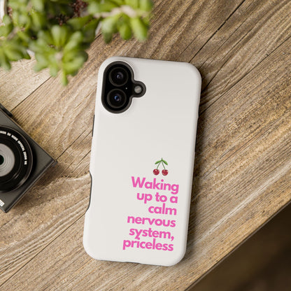 Stay Calm MagSafe iPhone® Case White