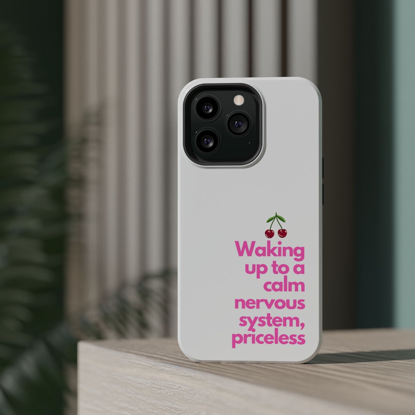 Stay Calm MagSafe iPhone® Case White