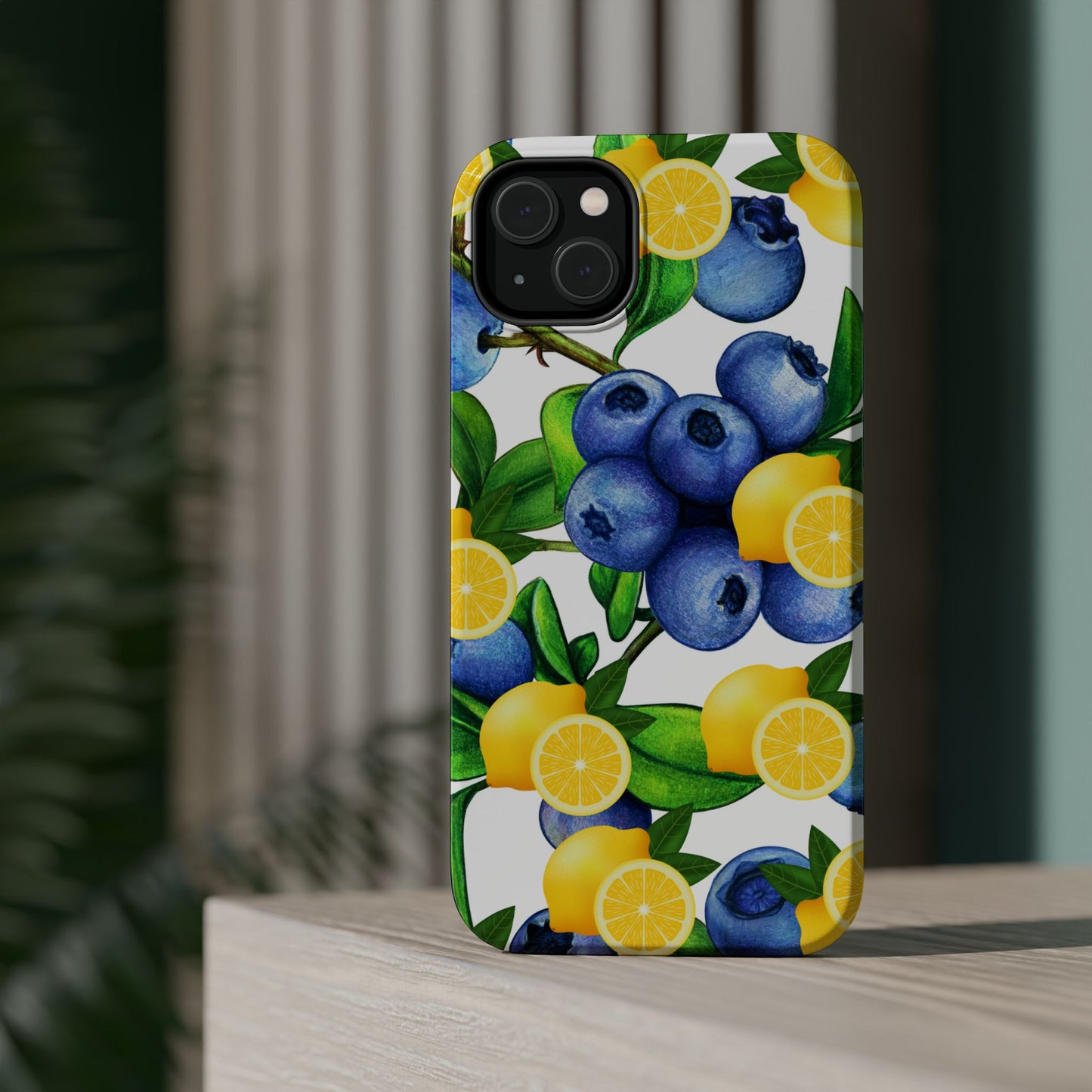 Blueberry Lemon Bliss MagSafe iPhone® Case