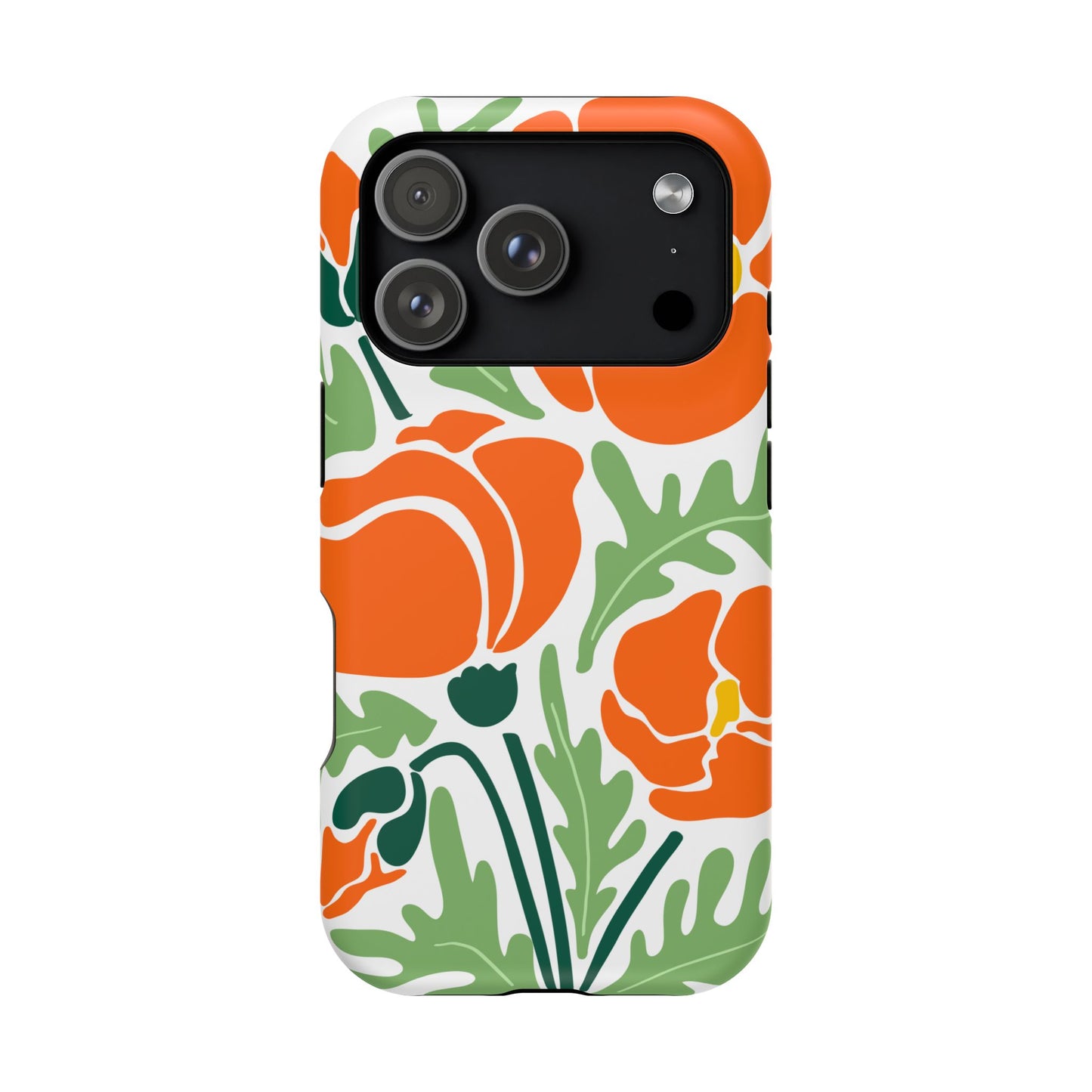 Orange Daisy MagSafe iPhone® Case