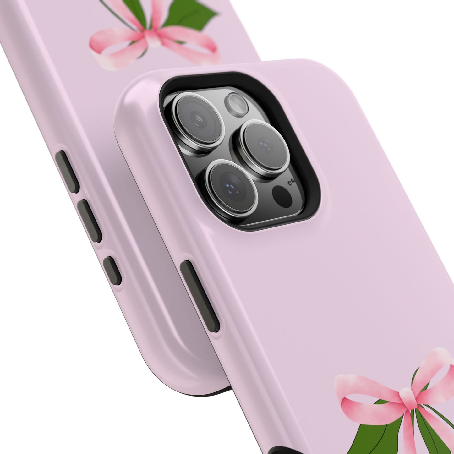 Pink Bow & Cherry MagSafe iPhone® Case