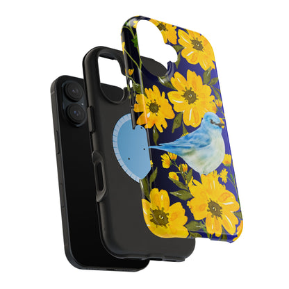 Yellow Flowers MagSafe iPhone® Case
