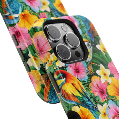 Tropical Birds MagSafe iPhone® Case