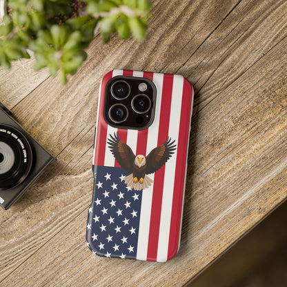 American Flag Magnetic Eagle Phone Case