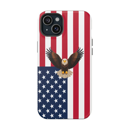 American Flag Magnetic Eagle Phone Case
