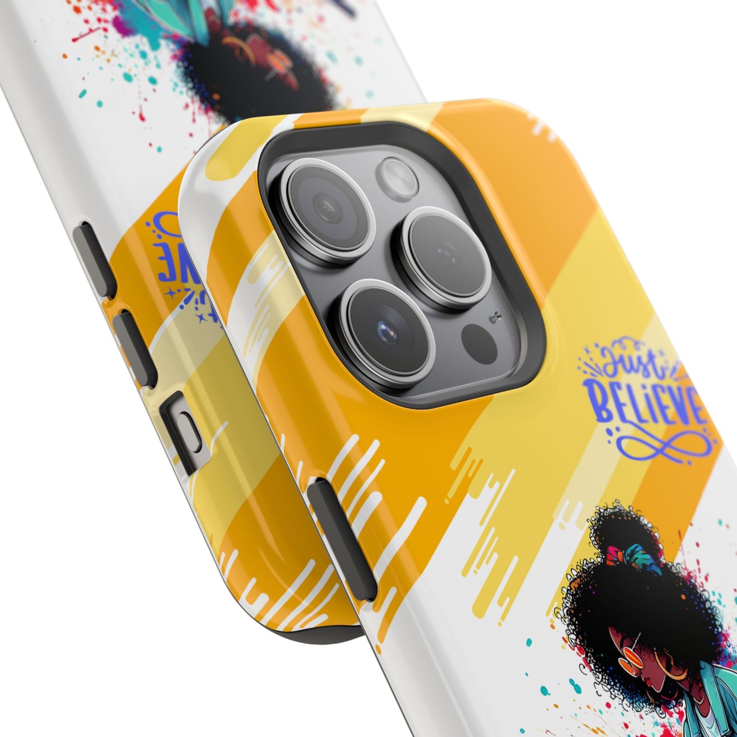 Black Girl Believe MagSafe iPhone® Case