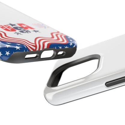 Patriotic Magnetic Phone Case 250 Years Anniversary USA Design