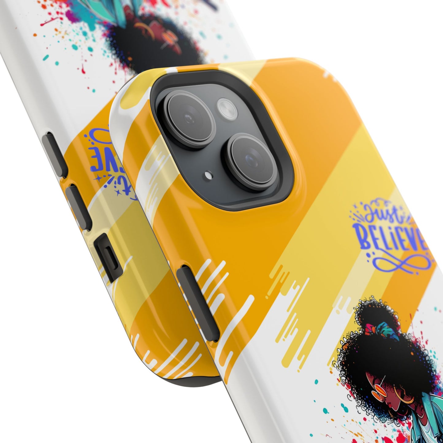 Black Girl Believe MagSafe iPhone® Case