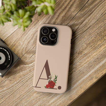 Personalized Letter A MagSafe iPhone® Case