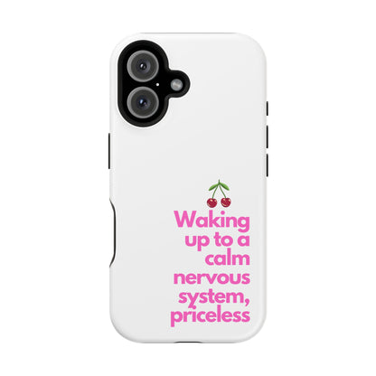 Stay Calm MagSafe iPhone® Case White