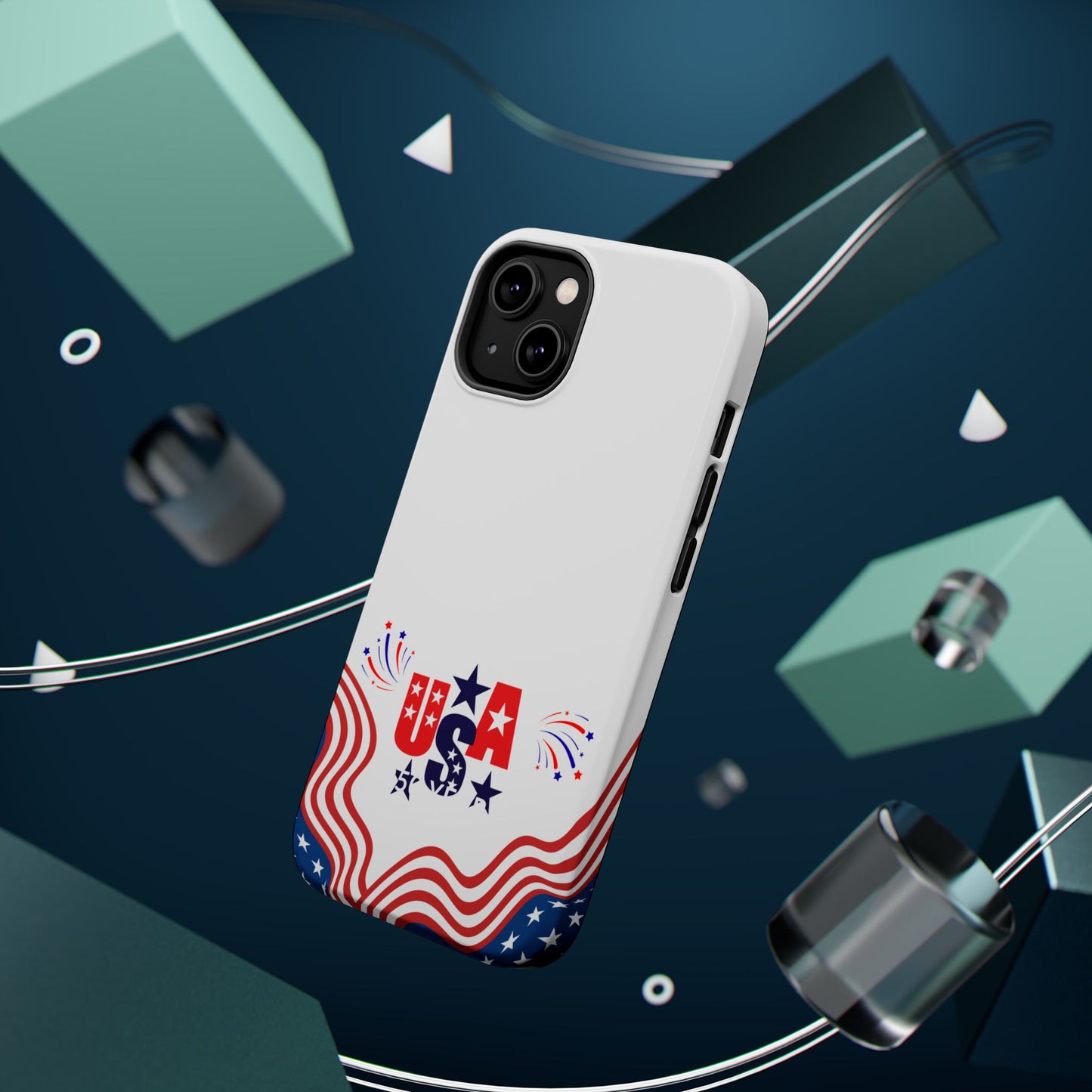 Patriotic Magnetic Phone Case 250 Years Anniversary USA Design