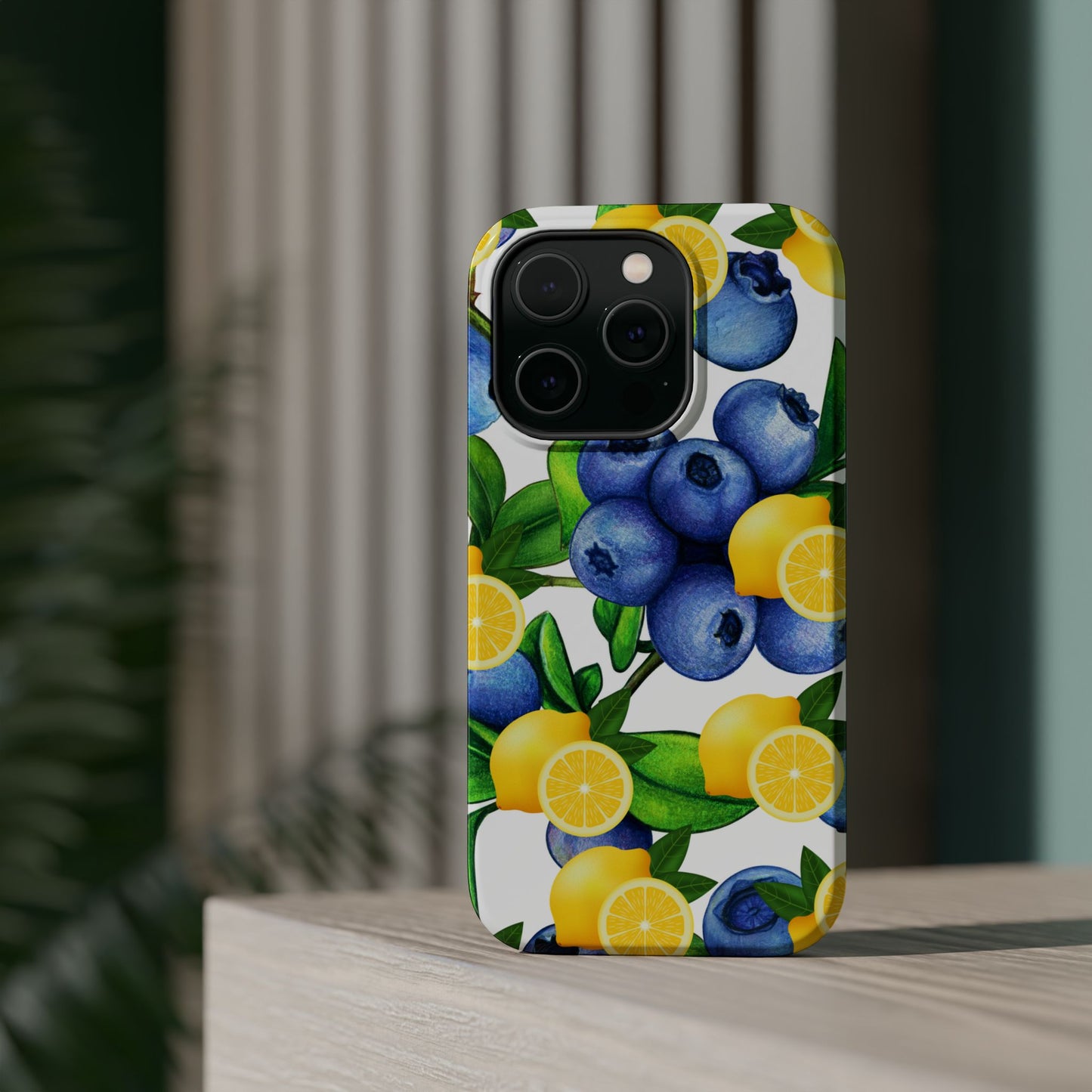 Blueberry Lemon Bliss MagSafe iPhone® Case