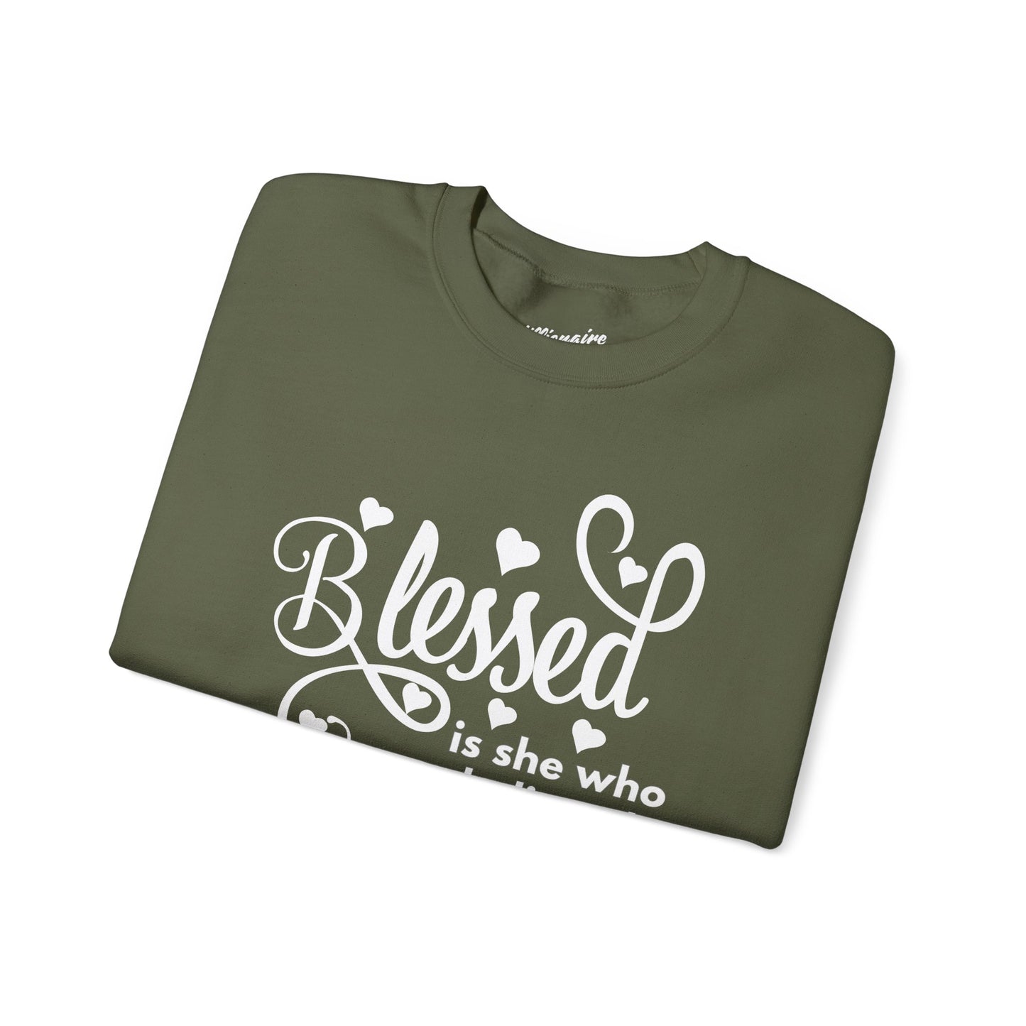 Blessed is She Unisex Crewneck Sweatshirt