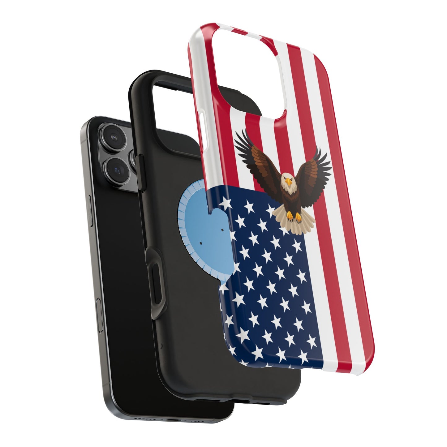 American Flag Magnetic Eagle Phone Case