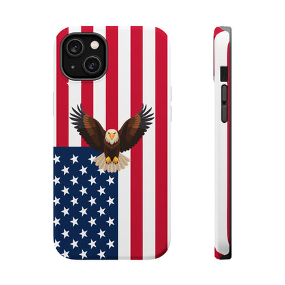 American Flag Magnetic Eagle Phone Case