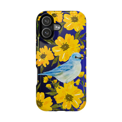 Yellow Flowers MagSafe iPhone® Case