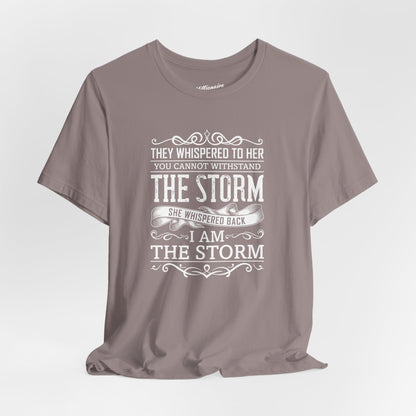 I am the Storm Soft Cotton Tee