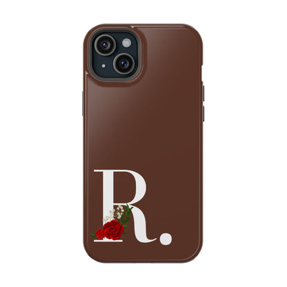 Personalized Letter R MagSafe iPhone® Case