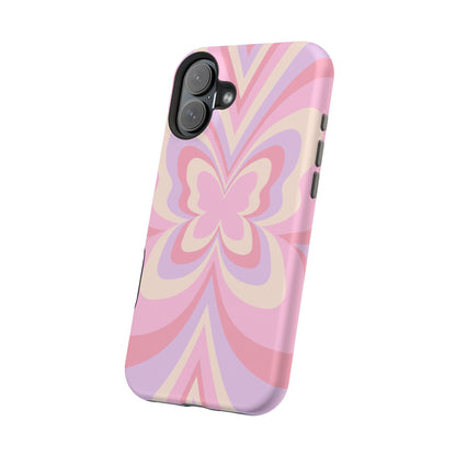 Pink Bow & Butterfly MagSafe iPhone® Case