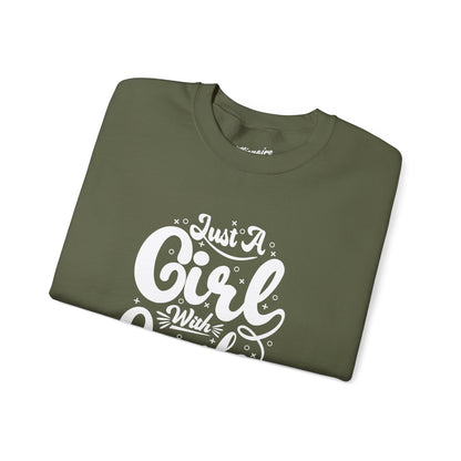 Just a Girl with Goals Unisex Crewneck Sweatshirt