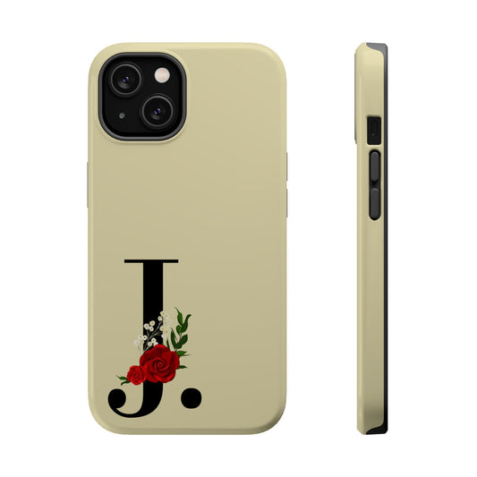 Personalized Letter J MagSafe iPhone® Case