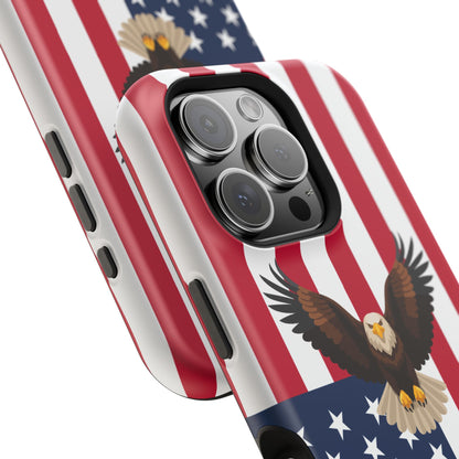 American Flag Magnetic Eagle Phone Case