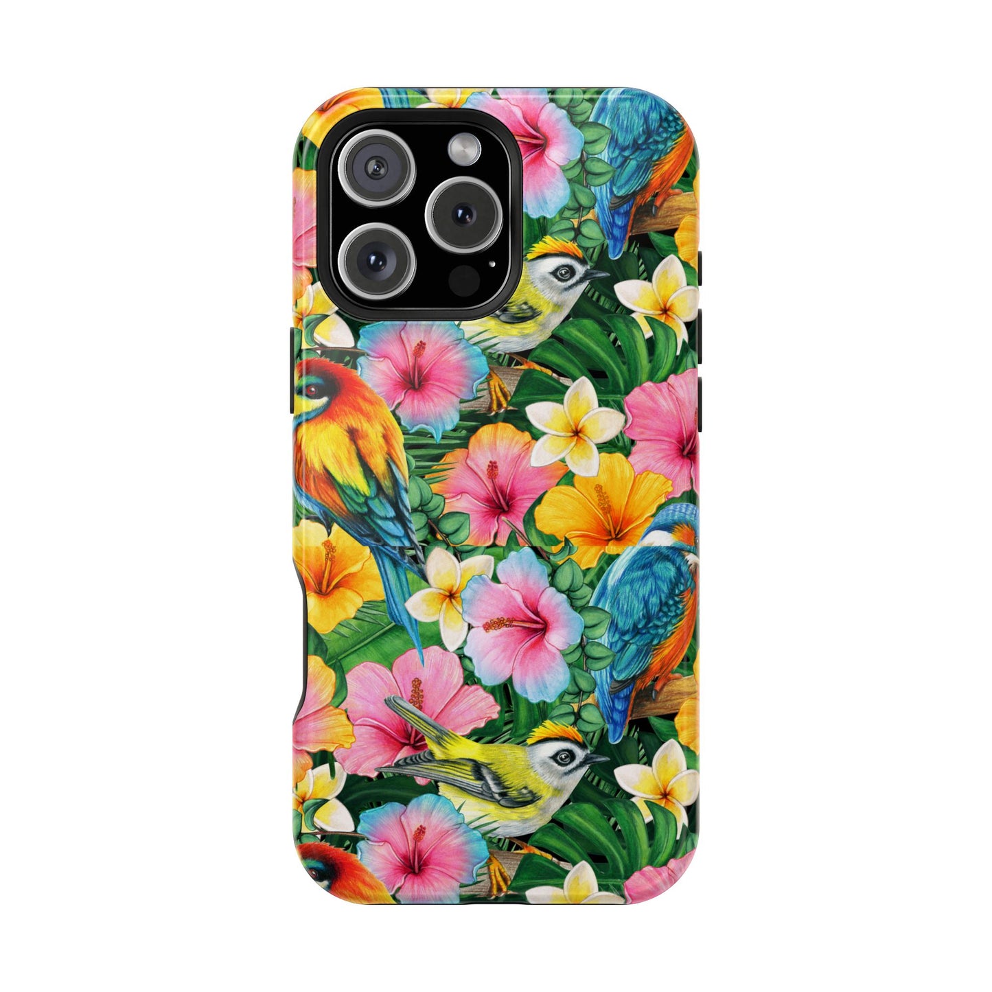 iPhone® 16 Pro Max Case Tropical Birds