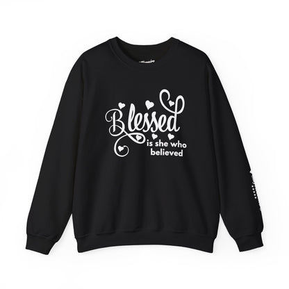 Blessed is She Unisex Crewneck Sweatshirt