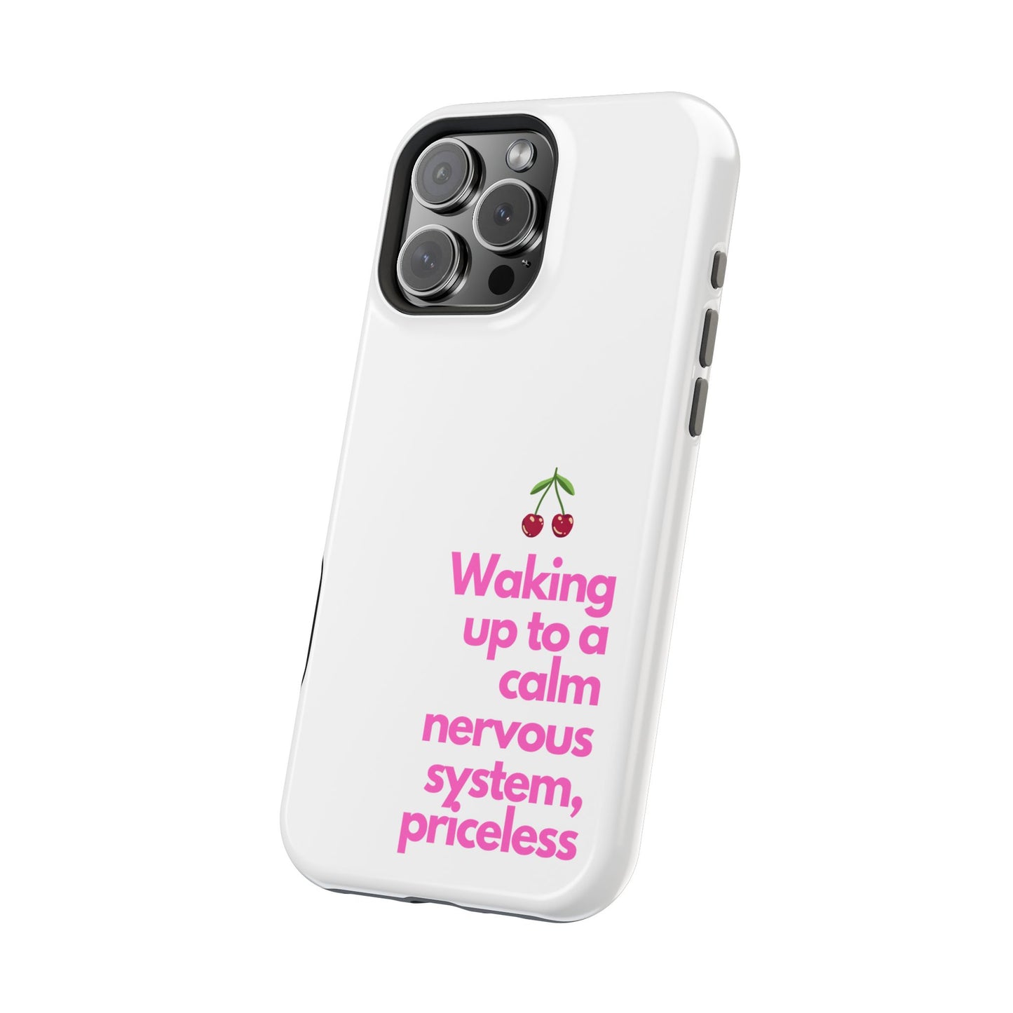 Stay Calm MagSafe iPhone® Case White