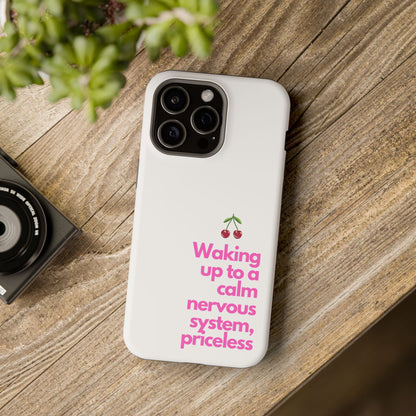 Stay Calm MagSafe iPhone® Case White