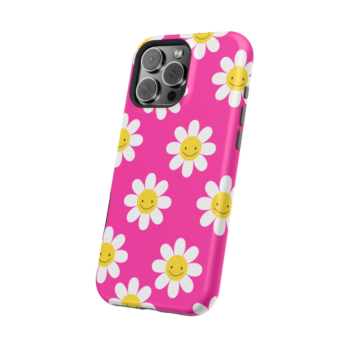 Pink Flowers MagSafe iPhone® Case