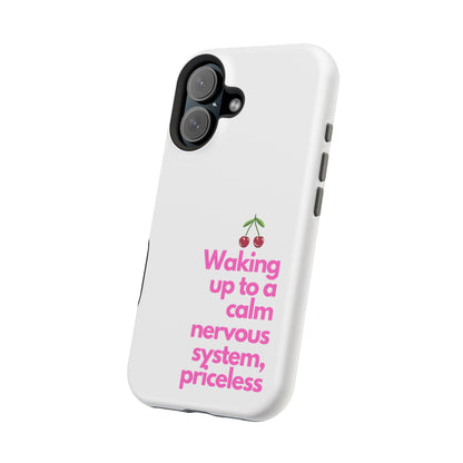 Stay Calm MagSafe iPhone® Case White