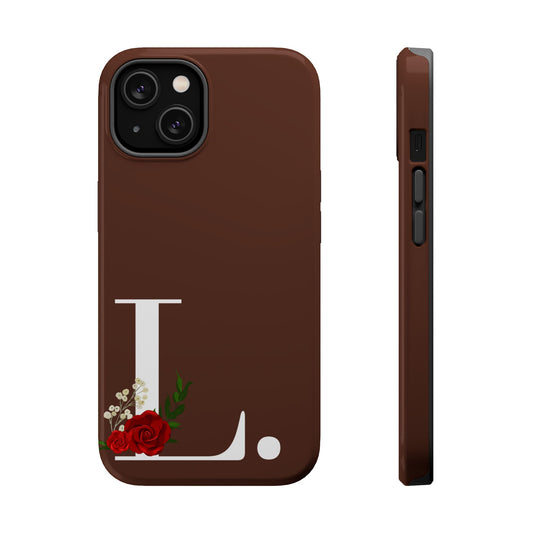 Personalized Letter L MagSafe iPhone® Case