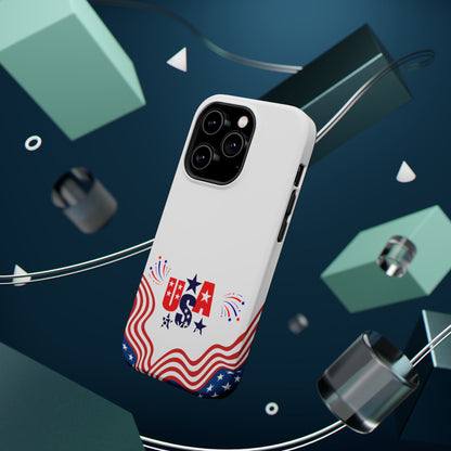 Patriotic Magnetic Phone Case 250 Years Anniversary USA Design