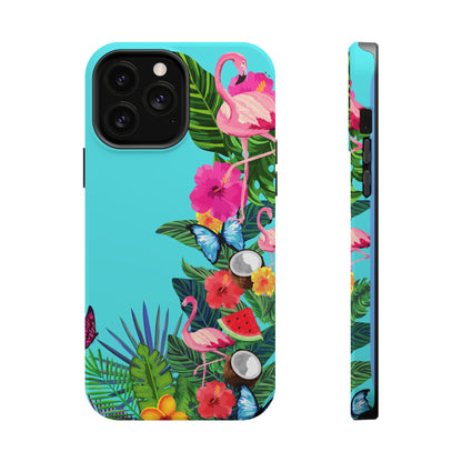 Pink Flamingo MagSafe iPhone® Case