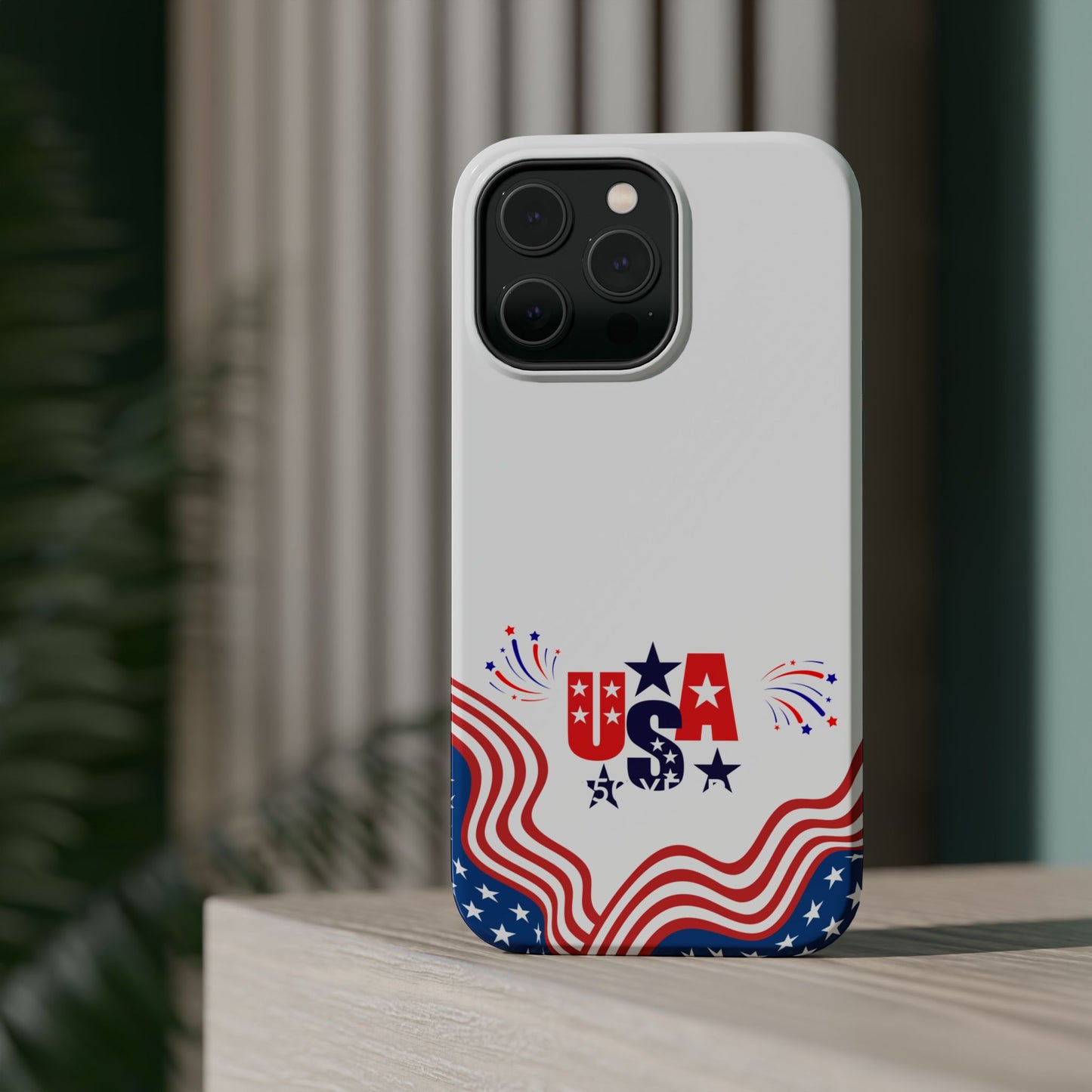 Patriotic Magnetic Phone Case 250 Years Anniversary USA Design