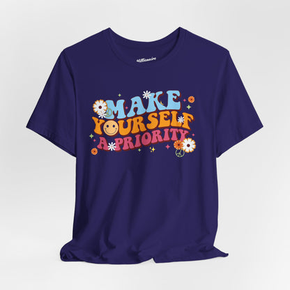 Make Yourself a Priority Soft Cotton Tee