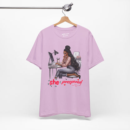 She Prospered Soft Cotton Tee