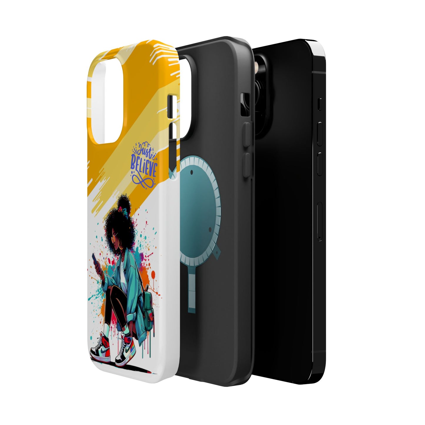 Black Girl Believe MagSafe iPhone® Case