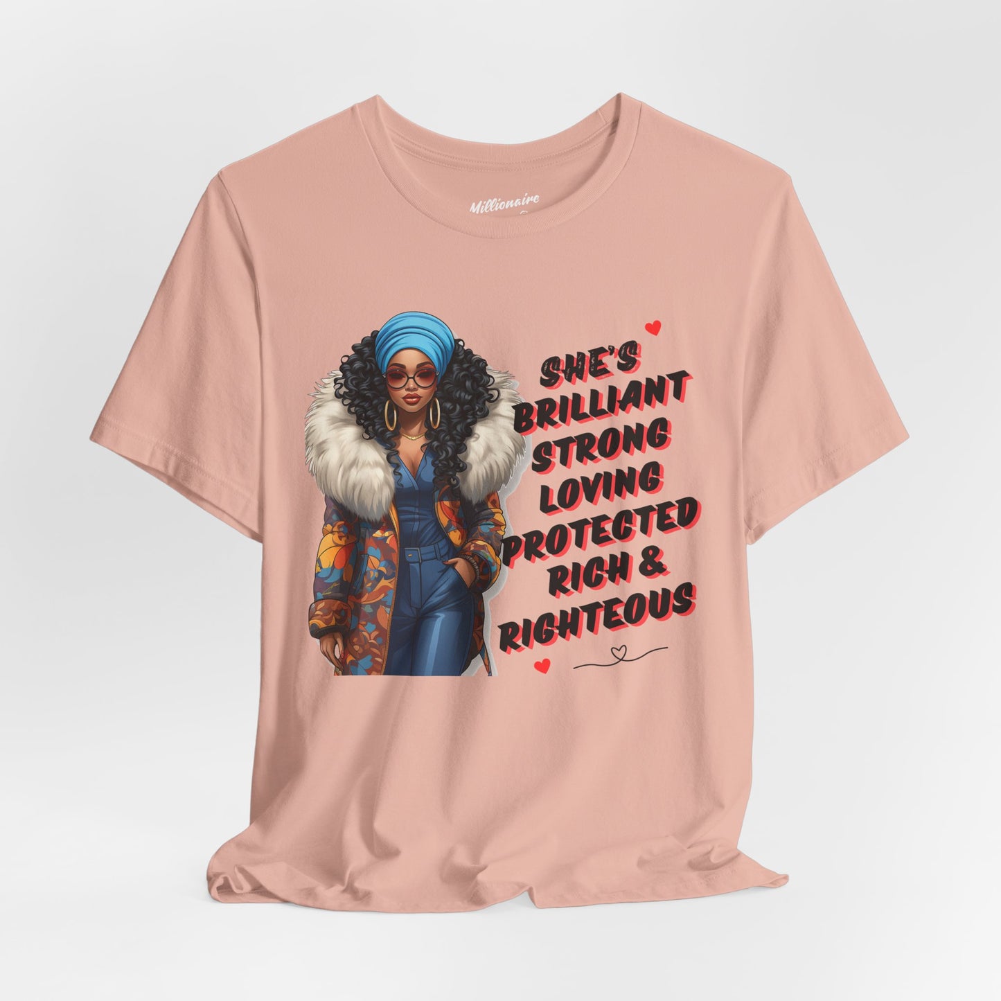 She's Brilliant Soft Cotton Tee