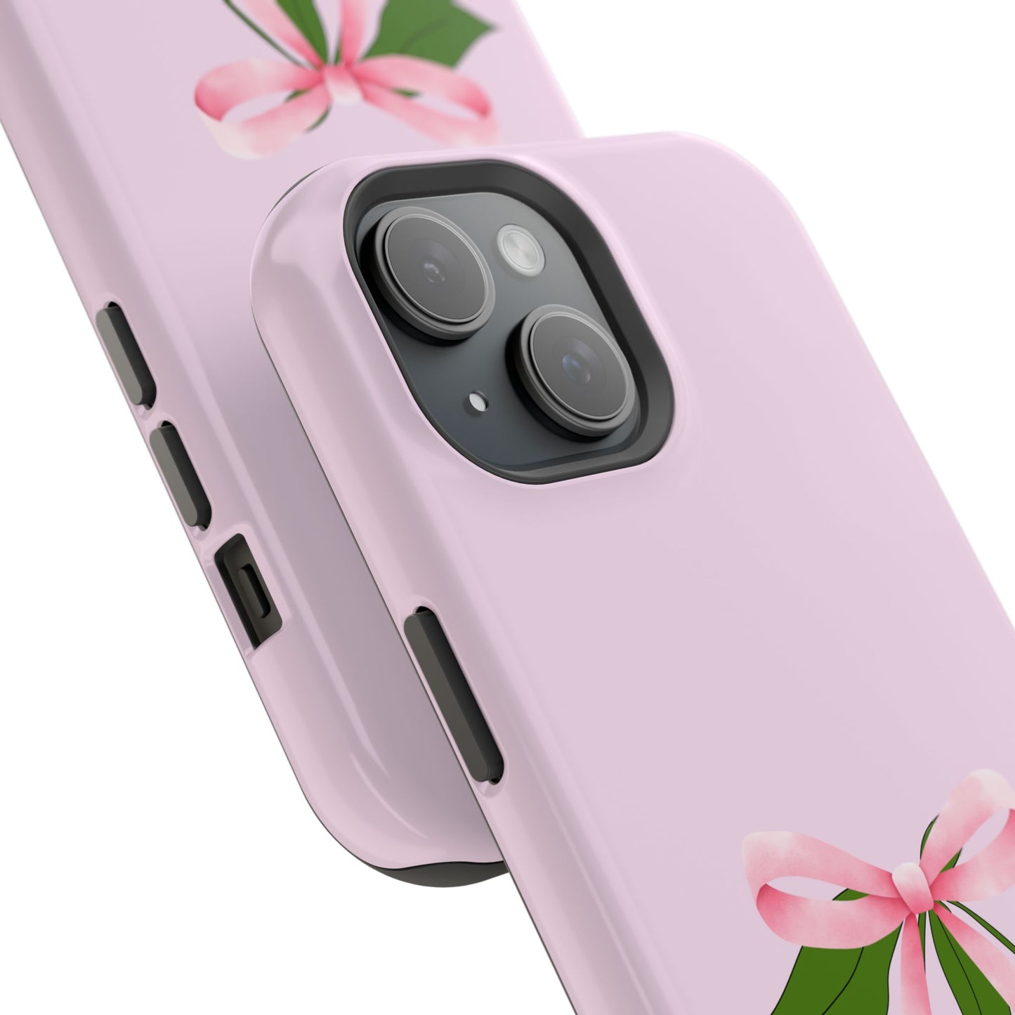 Pink Bow & Cherry MagSafe iPhone® Case