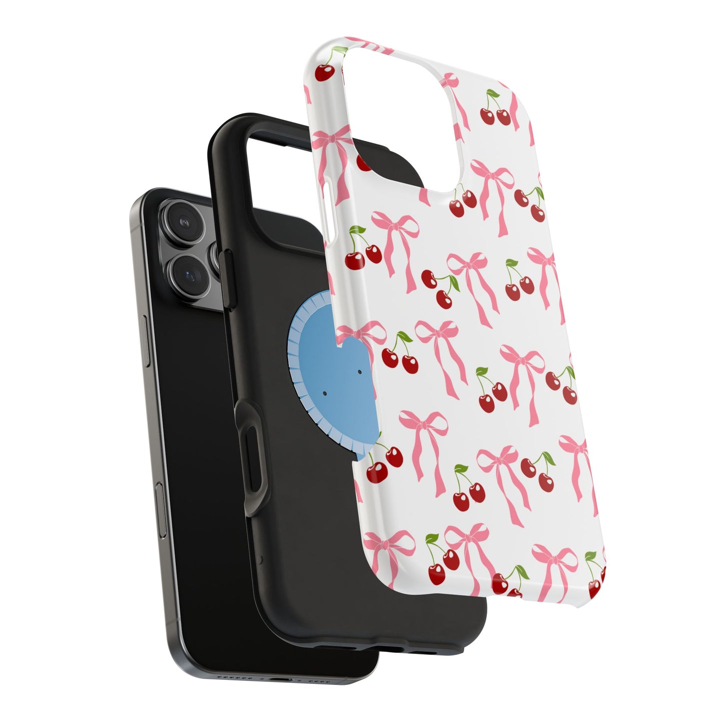 Pink Bows & Cherry MagSafe iPhone® Case