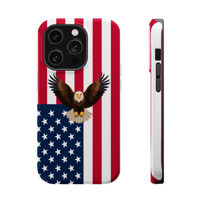 American Flag Magnetic Eagle Phone Case