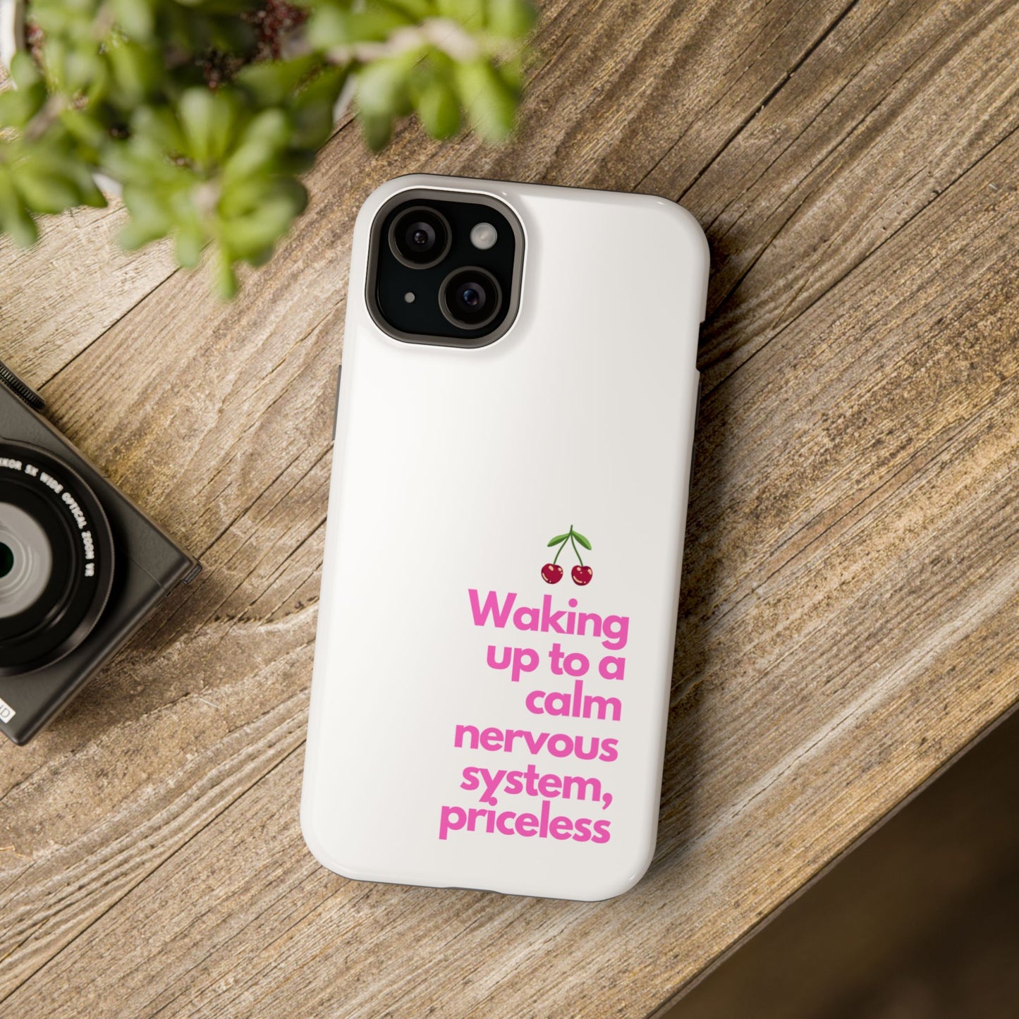 Stay Calm MagSafe iPhone® Case White